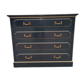 Neoclassical design chest of drawers signed circa 1960