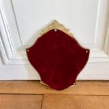 Golden mirror baroque style 35x28 cm