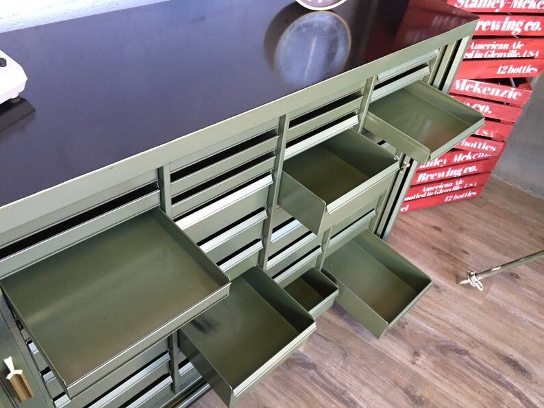 Obbo industrial drawer storage furniture
