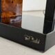 Vintage designer floor lamp signed Paul Michel, 1980s.
