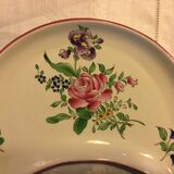 KG Luneville earthenware salad plates