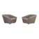 Space-Age German Lounge Chairs, 1960s, Set of 2