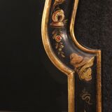 English mirror chinoiserie lacquered, gilded and painted