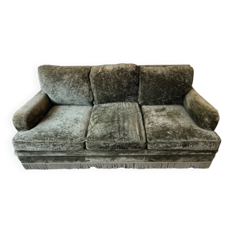Velvet sofa 1950