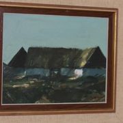 Maison sur paysage par Bengt Hillgrund