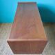 Small chest of drawers or entrance console in teak. Denmark 1960