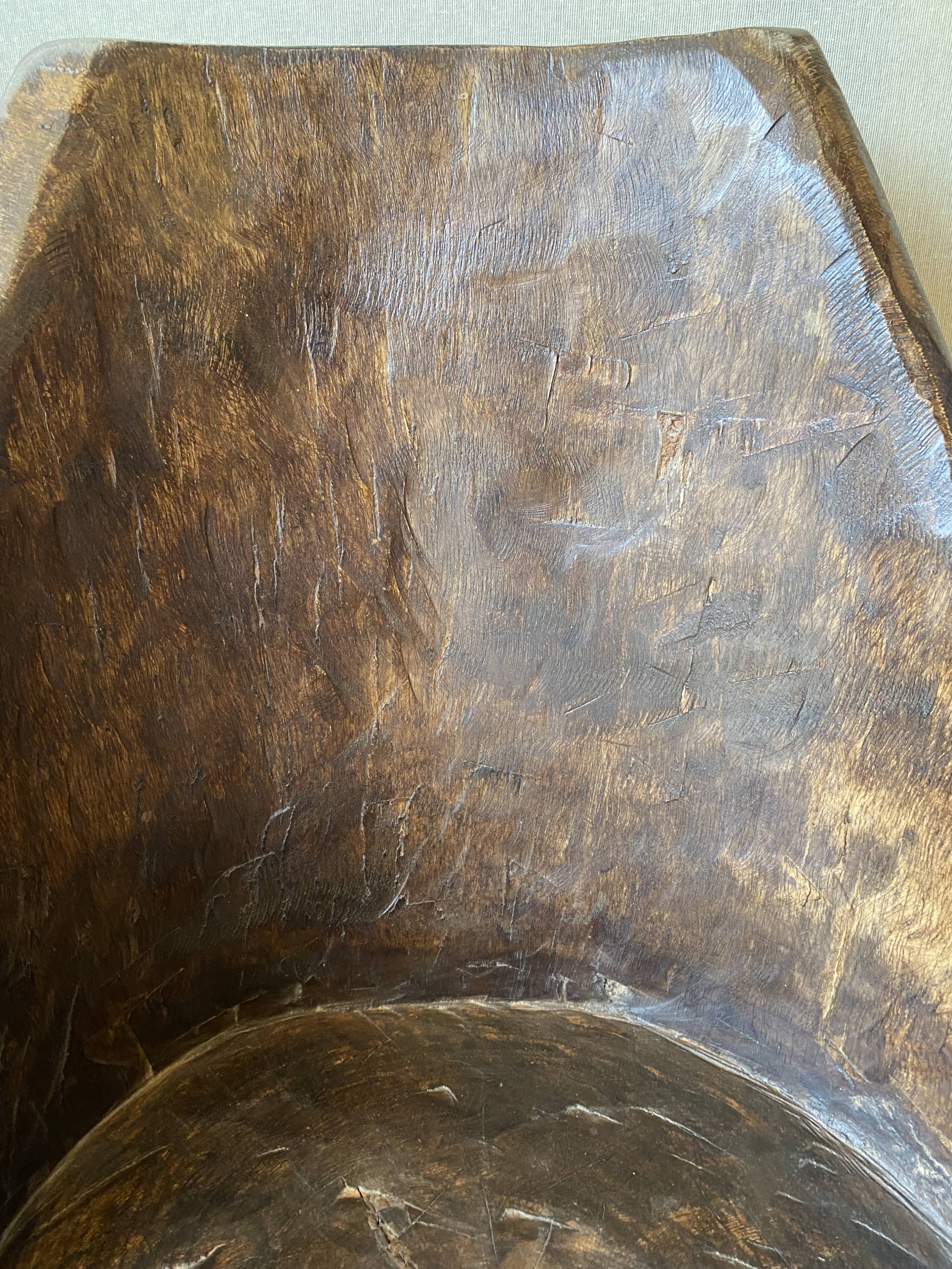 Naga wooden armchair