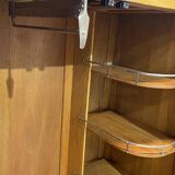 1930s English oak student wardrobe