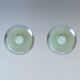 Mid - Century Modern Eye Ball Reggiani Pendant, Italy, Set of two