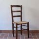 6 straw farm chairs