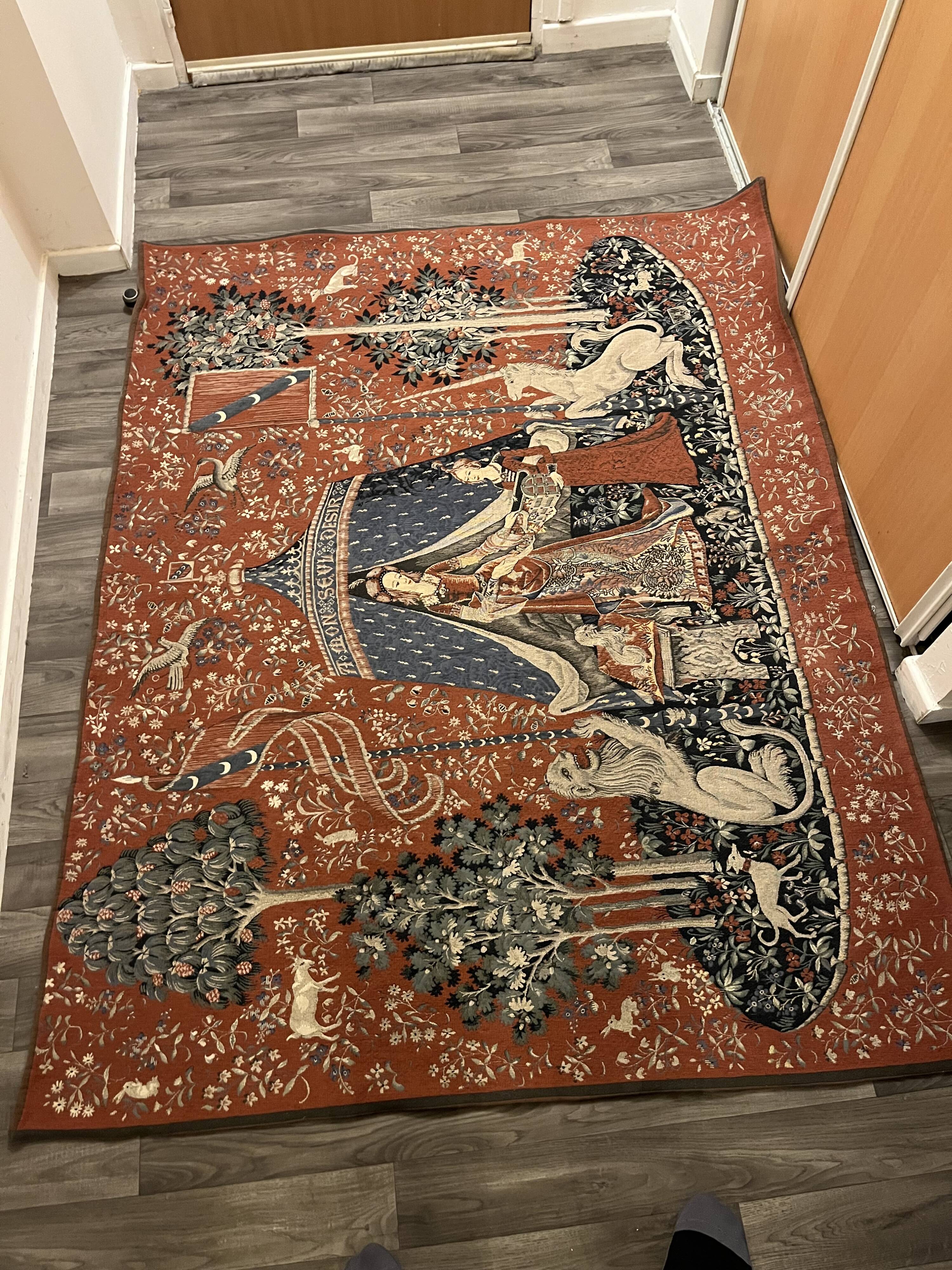 Halluin tapestry - Pansu tapestry - medieval tapestry