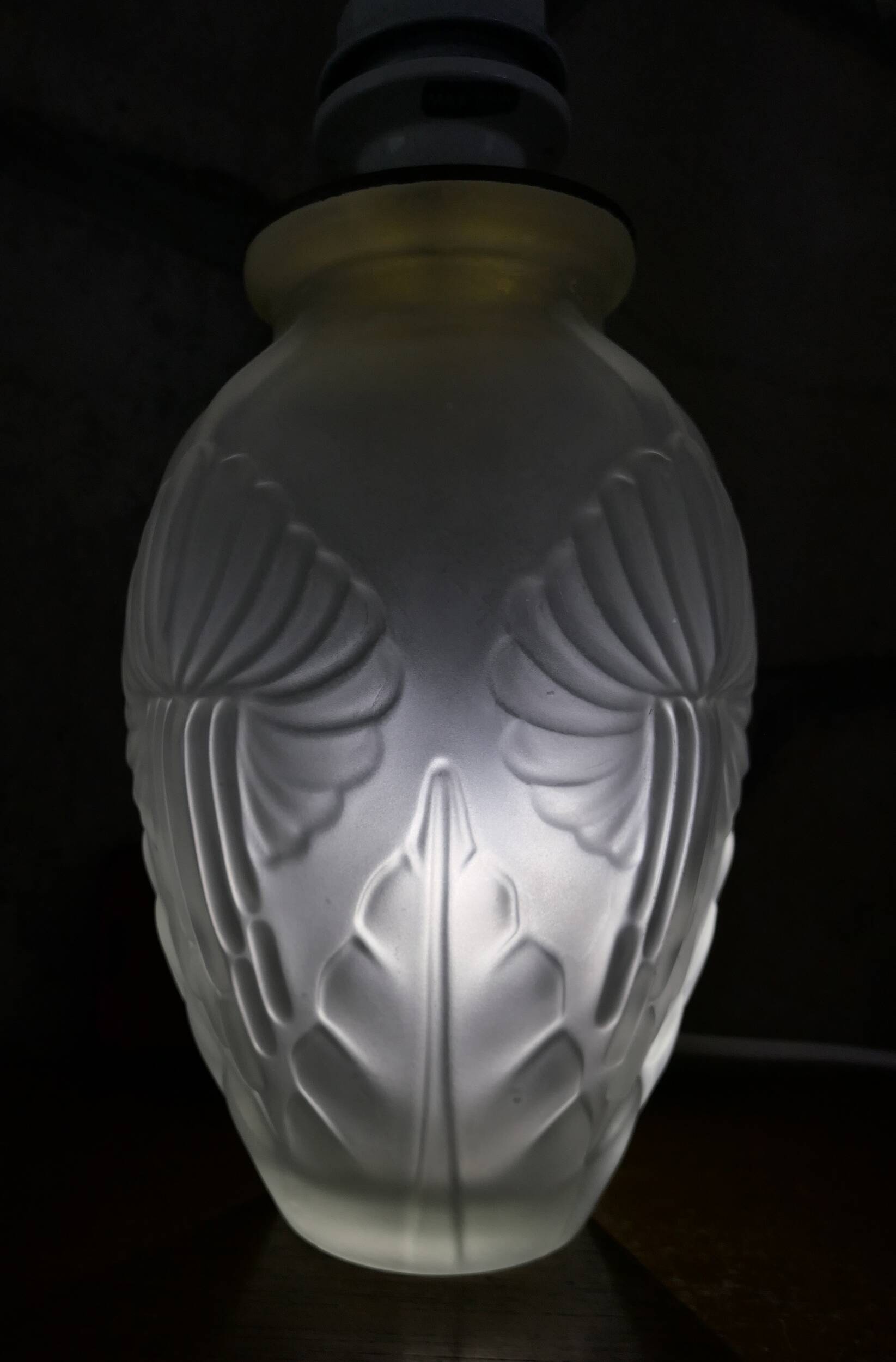 Rare table lamp base Maison Le Dauphin 1960-70