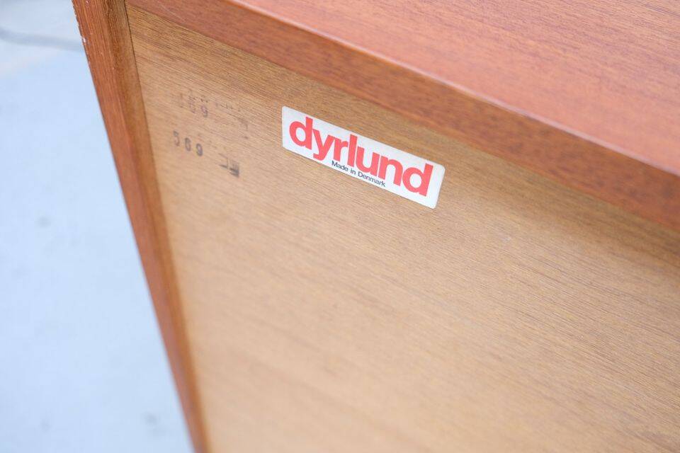 Mid-Century Dyrlund teak sideboard, dating from the 1960s/70s, with a retro vintage design.