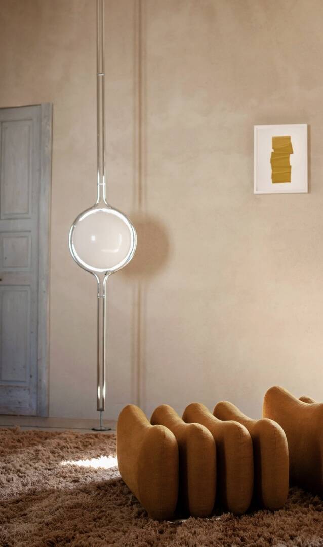 Lampadaire par Jean-Pierre Garrault et Henri Delord pour Chabrières, 1970