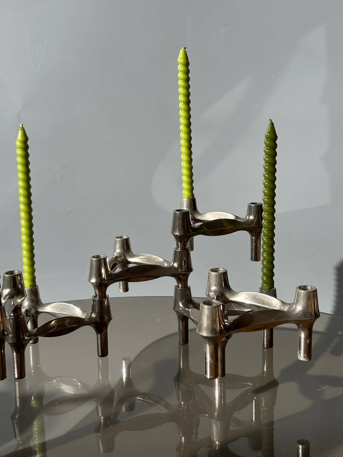 BMF Stoff Nagel Candlesticks 1979