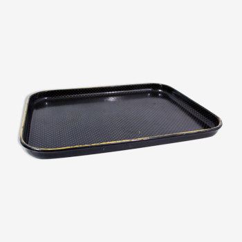 Old boiled cardboard tray
