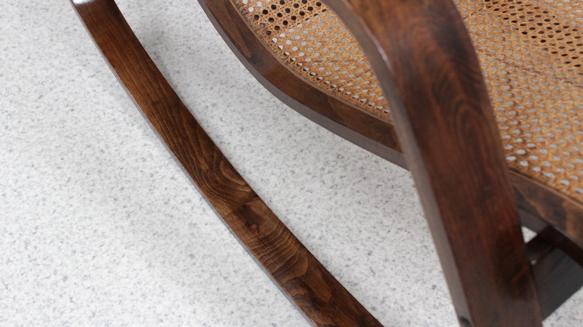 Luigi Crassevig "Dondolo" rocking chair 1970s