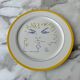Plate drawing by Jean Cocteau Villeroy & Boch Jean-Claude Goumard