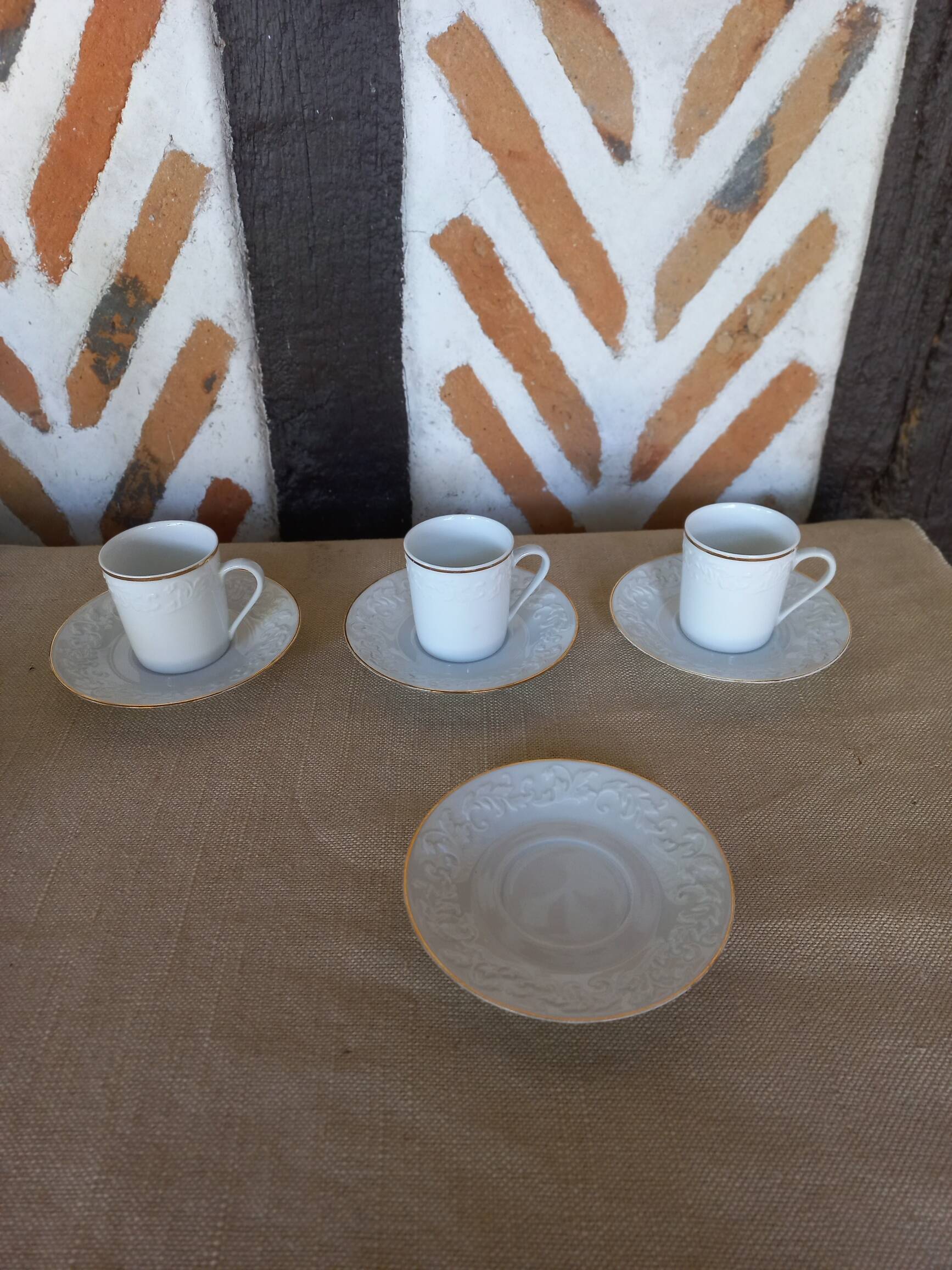 Limoges porcelain cups