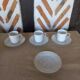 Limoges porcelain cups