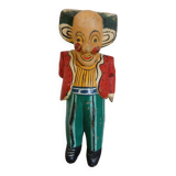 Antique wooden clown