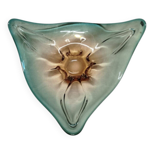 Plat en verre de murano