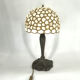 Vintage sea shell table lamp, 1970s