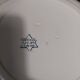 Jules Vieillard Bordeaux 19th century ironstone star service dish
