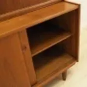 Teak bookcase with bar cabinet and secretary, Dammand & Rasmussen, Denmark, 1960s