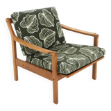 Scandinavian teak armchair "Tibro", Erik Wortz, Möbel-IKEA, Sweden, 1940