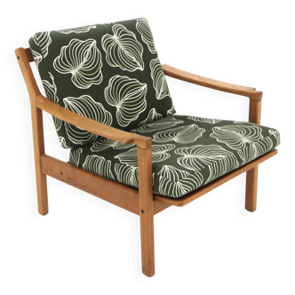 Fauteuil scandinave en teck "Tibro", Erik Wortz, Möbel-IKEA, Suède, 1940