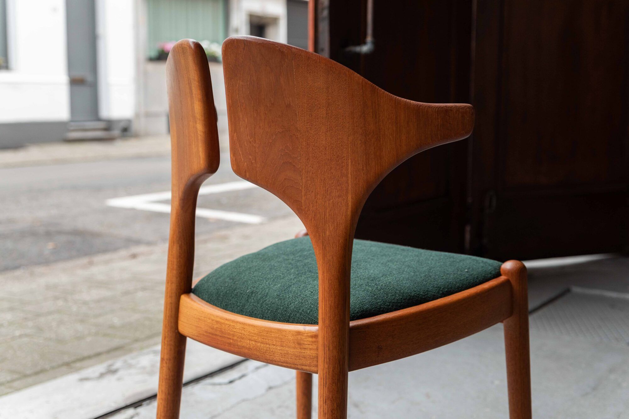 Set of 4 dining chairs by Schou Andersen