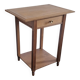 Table d’appoint chêne – Lignes architecturales, esprit moderniste 1940