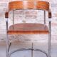 Bauhaus Armchair in Walnut and Beech by H. Gottwald, 1930s