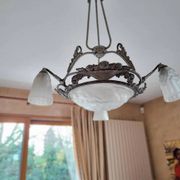 Art Deco Degué Chandelier