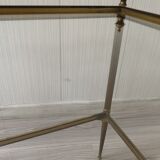 Mid-Century brass side table