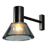 Vintage Murano glass wall sconces, Italian design, 20th century.