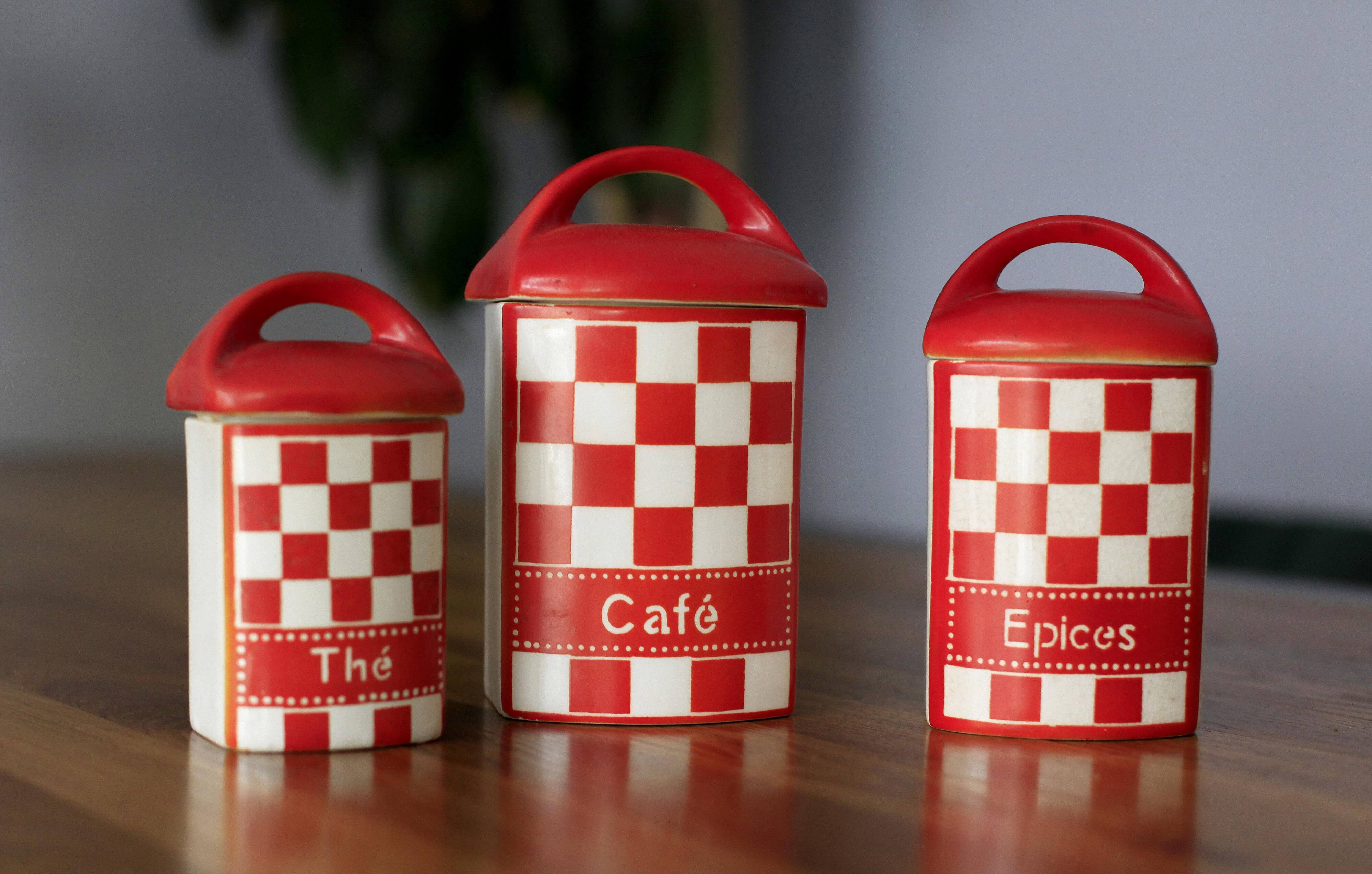 SPICE JARS DITMAR URBACH ORANGE LUSTUCRU