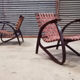 Pair of Jan Vanek armchairs for Up Zavody 1930