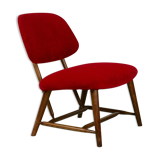 Chauffeuse by Alf Svensson, Model TeVe, published by Ljungs Industrier, Sweden, 1953. Retyped red.