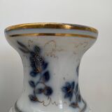 Pair of Bayeux porcelain baluster vases, 19th century