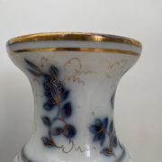 Pair of Bayeux porcelain baluster vases, 19th century