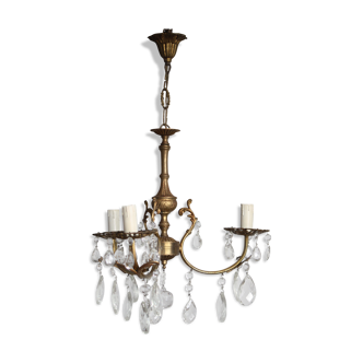 3-branches stamp chandelier