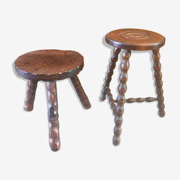 set of two stools