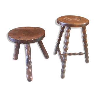 set of two stools