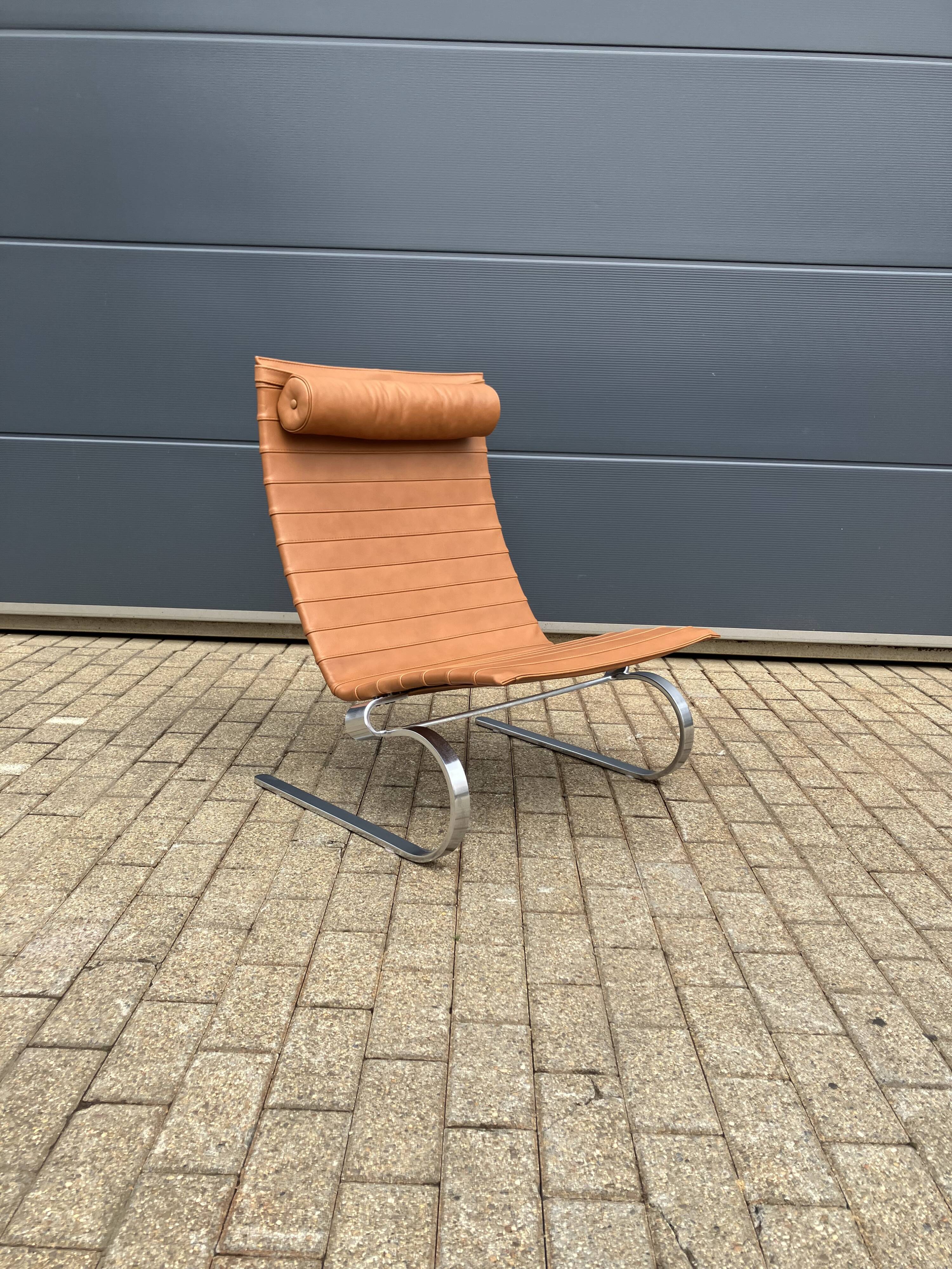 1st editie Pk20 chair E. Kold Christensen by Poul Kjaerholm
