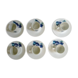 Set of 6 cups and 6 saucers vintage Louis lourioux