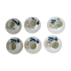 Set of 6 cups and 6 saucers vintage Louis lourioux