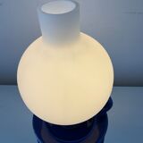 Vintage lamp of the 70s in ceramic and opaline