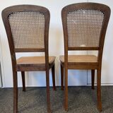 Set 6 chairs and art nouveau table